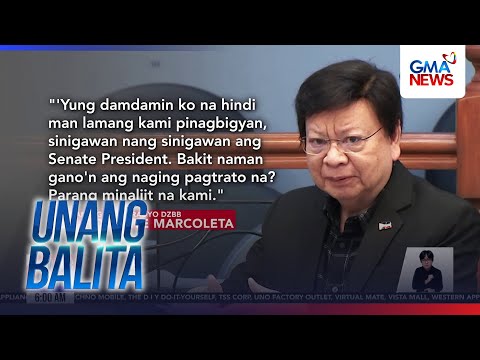 Sen. Marcoleta, dismayado sa aniya'y pagmamaliit ni DILG Sec. Remulla... | Unang Balita thumbnail