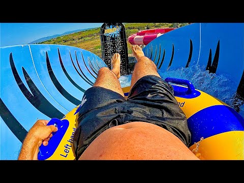 This Waterslide Ends with a Shocking Drop | Frenzy Waterpark 🇫🇷 thumbnail