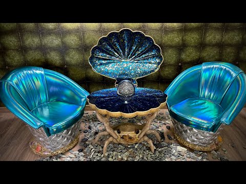 Masterpiece from TRASH for Pennies! 🐚 Стол-ракушка, который изменит ваш интерьер thumbnail