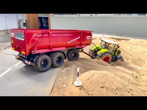 TRACTOR RESCUE, RC TRACTORS AND TRUCKS WORK HARD AT THE LIMIT! thumbnail