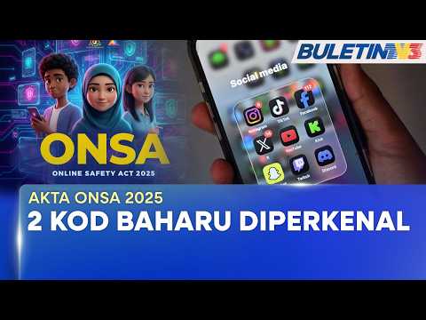 LINDUNGI KANAK-KANAK DALAM TALIAN | Dua Kod Baharu ONSA Berkuat Kuasa 1 Jun - MCMC (BU) thumbnail
