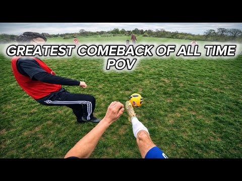 THE GREATEST COMEBACK OF ALL TIME POV .. Subbed on at 3-0 down and changed the game! thumbnail
