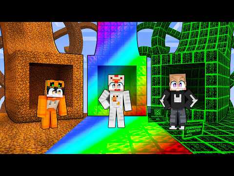 KITA BATTLE TEROWONGAN MISKIN VS RAINBOW VS HACKER DI MINECRAFT!! thumbnail