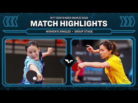 Yoo Siwoo vs Ng Wing Lam | WS Group | #WTTSkopje 2026 thumbnail