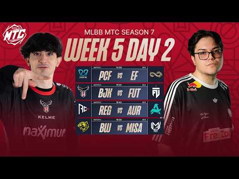 ? LIVE | MTC Season 7 | League Phase | Week 5 Day 2 | #AllEyesOnYou #MTC #S7 thumbnail