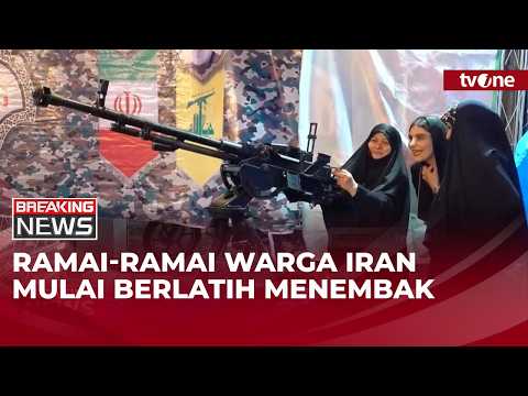 NGERI! Warga Iran Mulai Aktif Berlatih Senjata Api, Siap Melawan AS? | Breaking News thumbnail