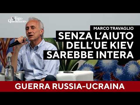 "Senza i nostri aiuti l'Ucraina sarebbe intera": Travaglio contro la retorica mainstream thumbnail