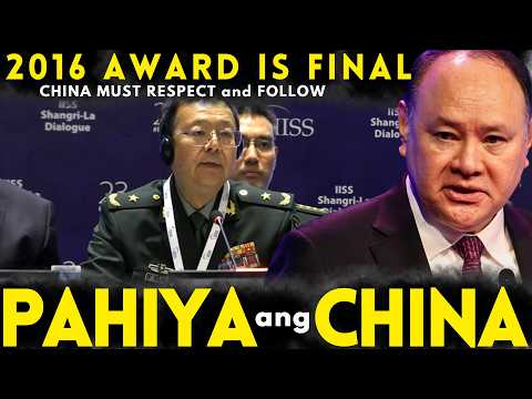 CHINESE MILITARY NAPAHIYA, 2016 ARBITRAL AWARD IS FINAL | SECRETARY TEODORO TUMAYO LABAN SA CHINA thumbnail