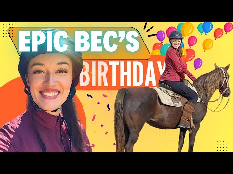 Horseback Riding for EPIC BEC's Birthday thumbnail