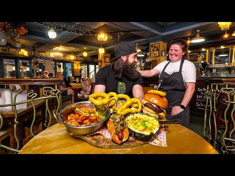 NOBODY HAS MANAGED TO CONQUER THIS PUB PLATTER CHALLENGE DESPITE 18 ATTEMPTS! | BeardMeatsFood thumbnail