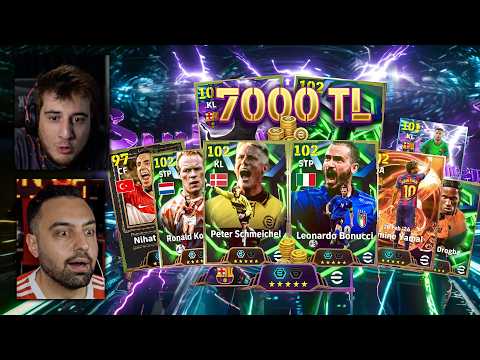 DÜNYADA BİR İLK ! 6 EFSANEYE TEK ATTIK RÜYA KADRO KURDUK ! ÜMİDİ İNANAMADI ! 7000 TL TOP AÇILIMI ! thumbnail