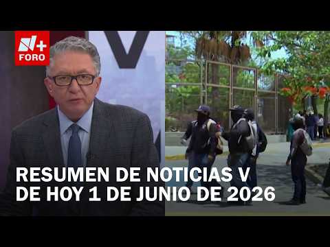 Normalistas protestan en Chilpancingo | Resumen de Noticias Vespertino N+ de Hoy 1 de Junio de 2026 thumbnail