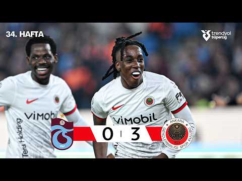 Trabzonspor (0-3) Gençlerbirliği | 34. Hafta | Trendyol Süper Lig 2025 - 2026 Sezonu thumbnail