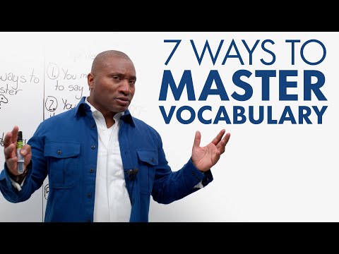 7 Ways to Master Vocabulary thumbnail