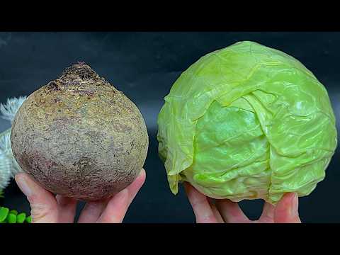 Naturalna BOMBA 🍊🍯 Nie mogę przestać jeść tej sałatki! Burak, marchewka i kapusta thumbnail
