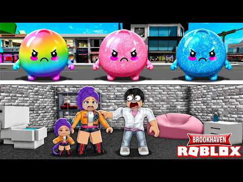 LA FAMILLE KPOP A CONSTRUIT UN BUNKER POUR SE CACHER DES MÉCHANTS SQUISGY DUMPLING, BROOKHAVEN RP thumbnail
