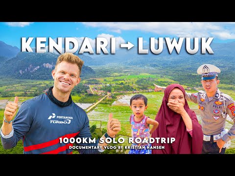 The Road to Luwuk - 1000km Solo Road Trip (Sulawesi, Indonesia) thumbnail