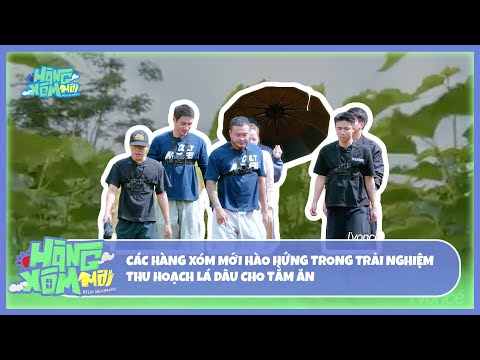 Hàng Xóm Mới - Hello Neighbors! | Các hàng xóm mới hào hứng trải nghiệm thu hoạch lá dâu cho tằm ăn thumbnail