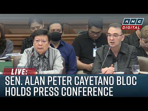 LIVE: Sen. Alan Peter Cayetano Bloc Holds Press Conference | June 4, 2026 thumbnail