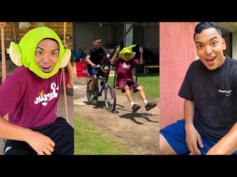 LA NUEVA BICICLETA DE LARIN JR / LOS MEJORES TIKTOK DE ALFREDO LARIN  thumbnail