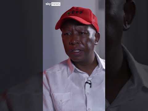 'There is no xenophobia in South Africa,' opposition leader tells Sky News thumbnail
