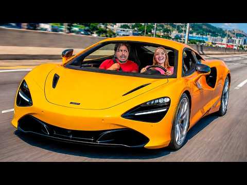 DEIXEI A KAVIC PILOTAR MINHA MCLAREN 720S E DEU RUIM ! thumbnail