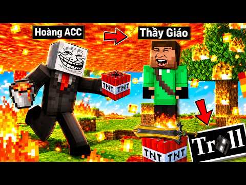 Kế Hoạch Trốn Thoát Khỏi Ông Thầy Giáo Bắt Đi Học Hè Trong Minecraft 🤣 thumbnail