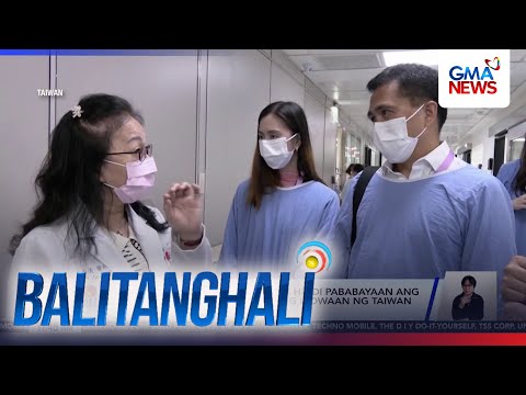 Taiwan gov't, tiniyak na hindi pababayaan ang mga Pinoy sakaling lumala... | Balitanghali thumbnail