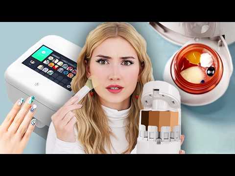 I Tried Robot Beauty Products + life update thumbnail