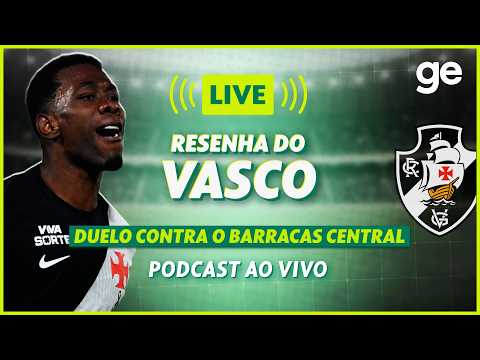AO VIVO! GE VASCO ANALISA VITÓRIA CONTRA O BARRACAS CENTRAL PELA SUL-AMERICANA | #podcast | ge.globo thumbnail