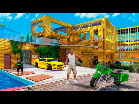 Mejorando la MANSIÓN MILLONARIA de FRANKLIN en GTA 5 thumbnail