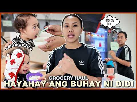 HAYAHAY SI BUNSO! BACK TO REGULAR PROGRAMMING! WALANG LAMAN ANG REF! GROCERY HAUL! ❤️ | rhazevlogs thumbnail
