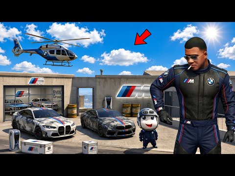 FRANKLIN CONVERT HIS HOUSE INTO A BMW SHOWROOM IN GTA 5 thumbnail