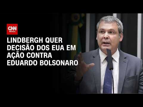 Lindbergh quer incluir decisão dos EUA sobre facções em ação contra Eduardo | BOLETIM CNN thumbnail