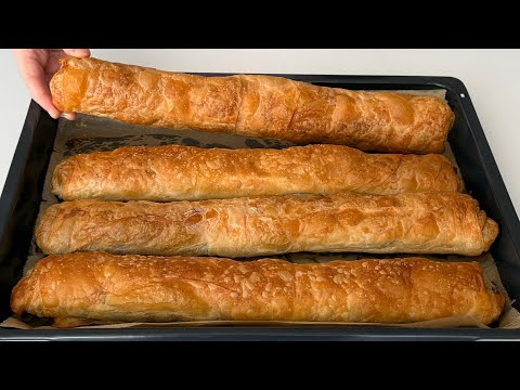 HAMUR AÇMAYI BİLMEYENLER BURAYA 👆Un + Sıcak Su İle El Açması Çıtır Börek thumbnail