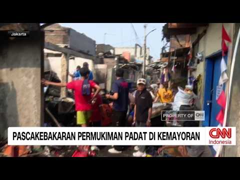 Kondisi Terkini Pascakebakaran Permukiman Padat Kemayoran thumbnail
