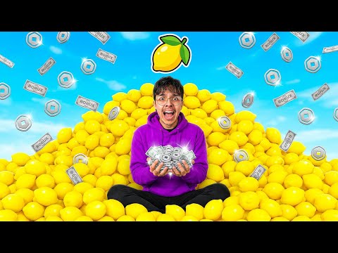 Je suis DEVENU RICHE Sur ROBLOX En VENDANT DU CITRON thumbnail