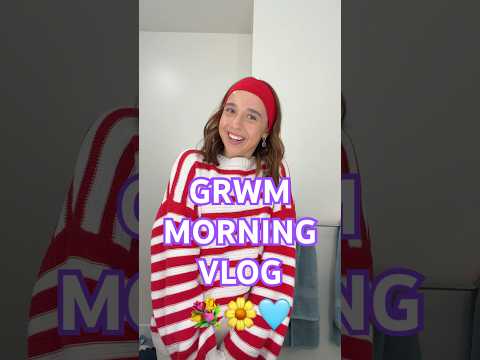 GRWM MORNING VLOG 🩵🌼💐 thumbnail
