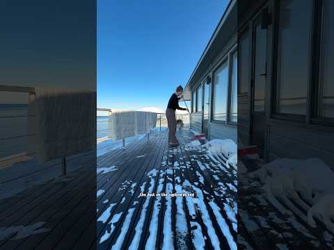 Cabin RESET Day on an island close to the North Pole | #svalbard thumbnail