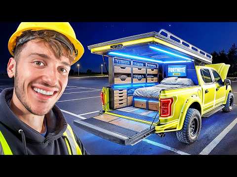 i bought my Dream $100,000 Truck and Customized it with ZERO EXPERIENCE! thumbnail