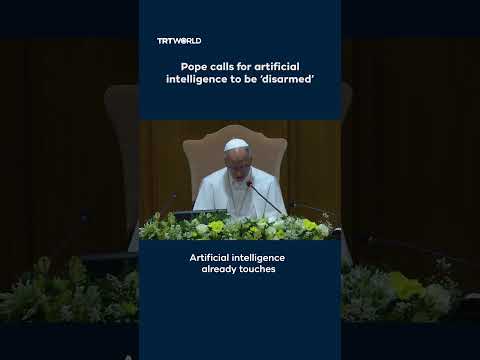 Pope calls for ‘disarmament’ of AI thumbnail