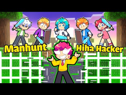 Hiha HACK GAME Thử Thách 24H Đánh Bại Sinh Tố Team Manhunt 🤣🤩 thumbnail