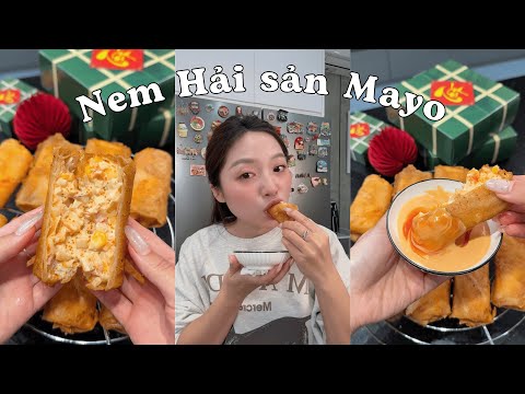 Nem hải sản giòn rụm béo ngậy siu ngonn| Series Tết làm hàm nhai 2026 (P3)| Pít Ham Ăn thumbnail
