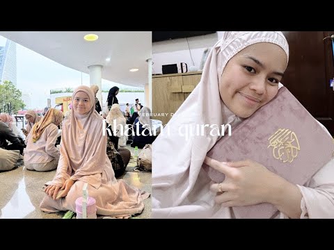 khatam quran & first time buka puasa at masjid!!! | ramadhan diaries ˚୨୧⋆.˚ᰔ thumbnail