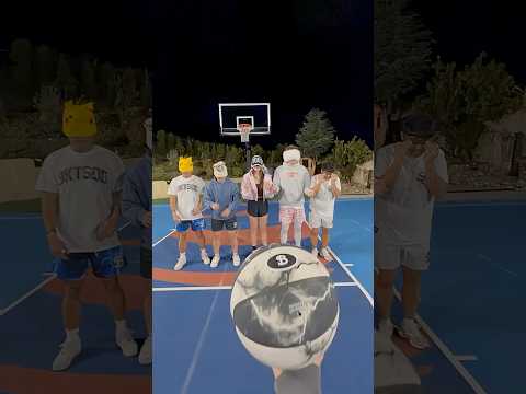 Can you make this Blindfolded Basketball Shot? thumbnail