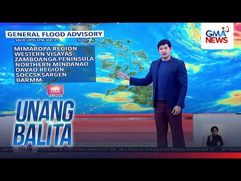 General flood advisory (valid until 6pm, May 29) | Unang Hirit thumbnail