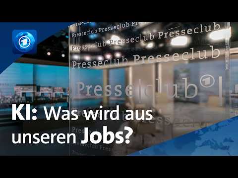 Presseclub live: Die KI-Revolution - was wird aus unseren Jobs? thumbnail