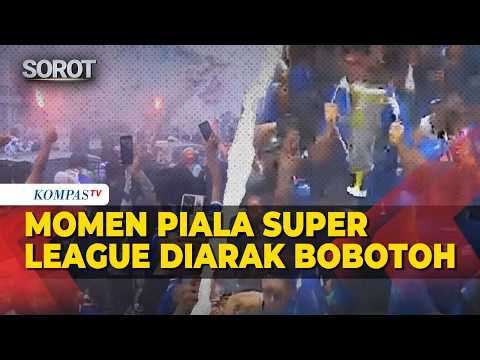 Momen Piala Super League Diarak Bobotoh, Rayakan Kemenangan thumbnail