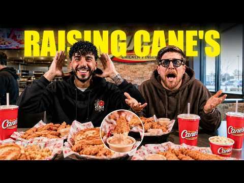 PROVIAMO IL VIRALISSIMO FASTFOOD RAISING CANE’S IN AMERICA - IO E DADDA SIAMO RIMASTI MOLTO DELUSI?  thumbnail