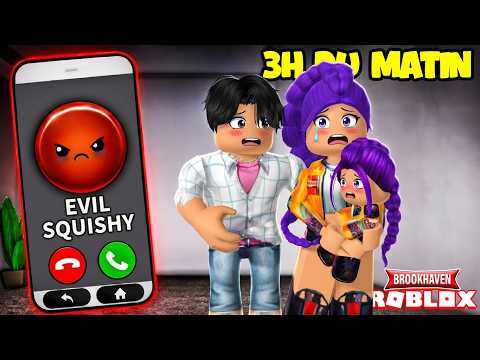 LA FAMILLE KPOP REÇOIT UN APPEL À 3H DU MATIN DES MÉCHANTS SQUISHIES DANS BROOKHAVEN RP ROBLOX thumbnail